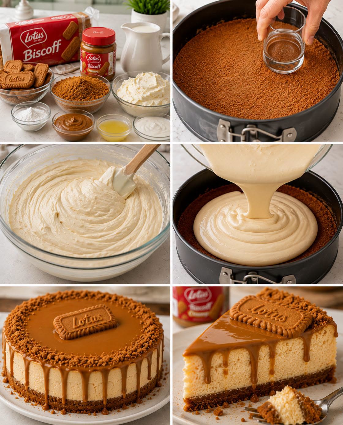 🍰🤎🍪 CHEESECAKE DE LOTUS BISCOFF