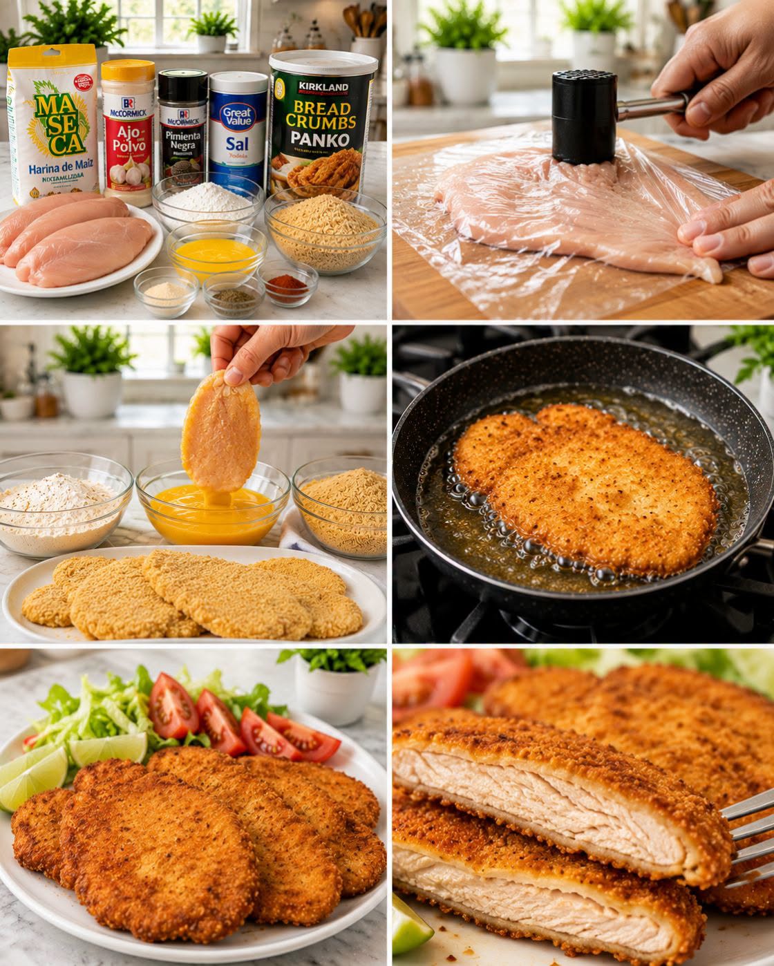 🍗🥩✨ MILANESA DE POLLO CRUJIENTE