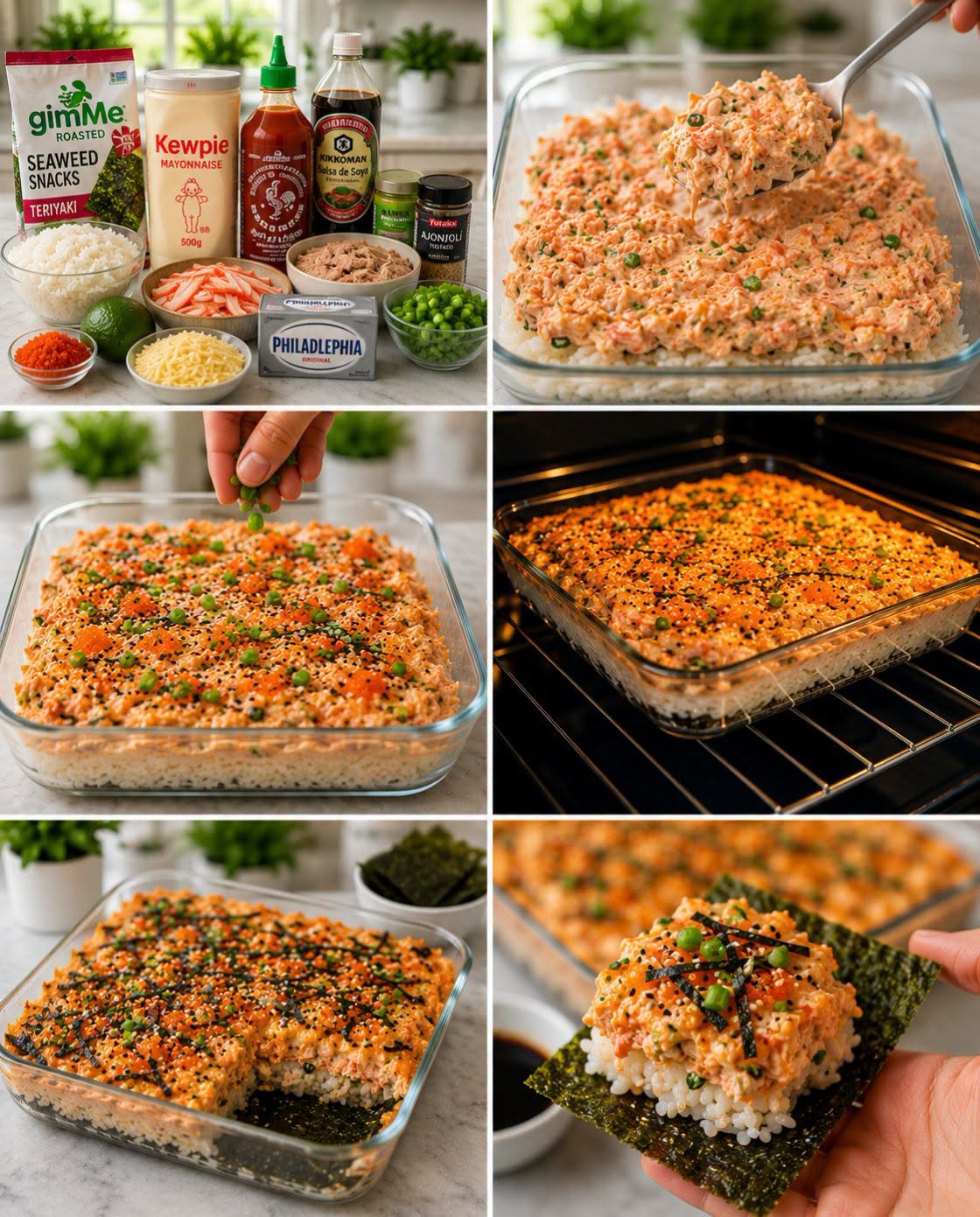 🍣🦀🧀  SUSHI BAKE