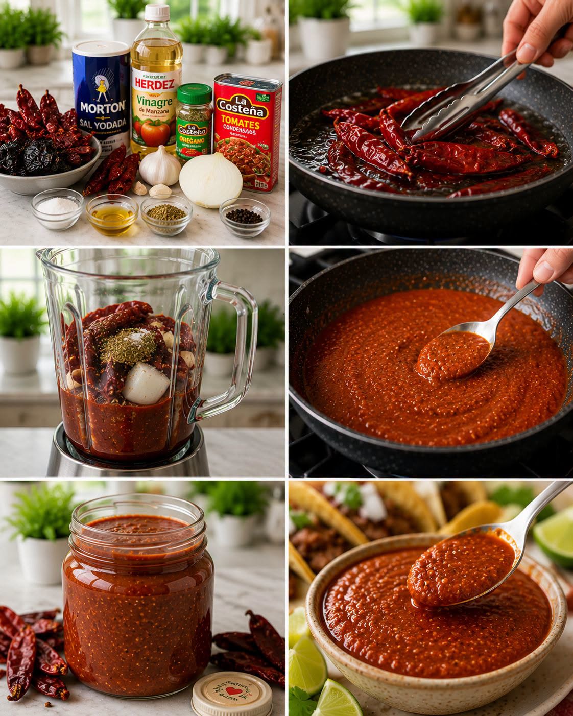 🌶️🍅🔥  SALSA ROJA TAQUERA