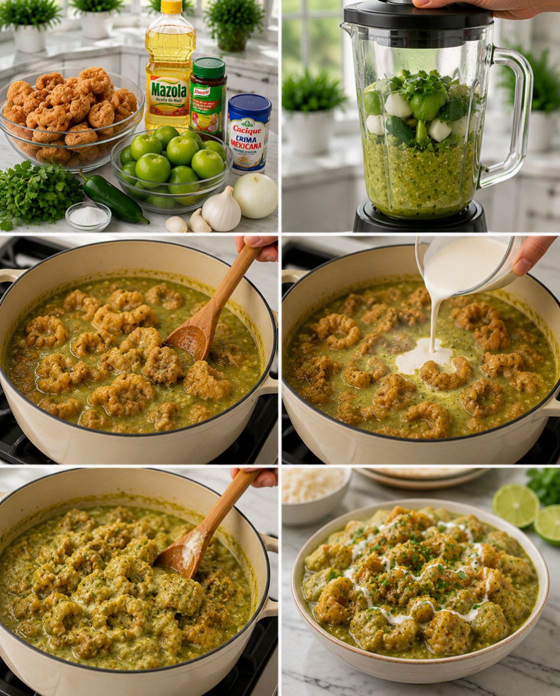 🌶️🐷💚  CHICHARRÓN EN SALSA VERDE