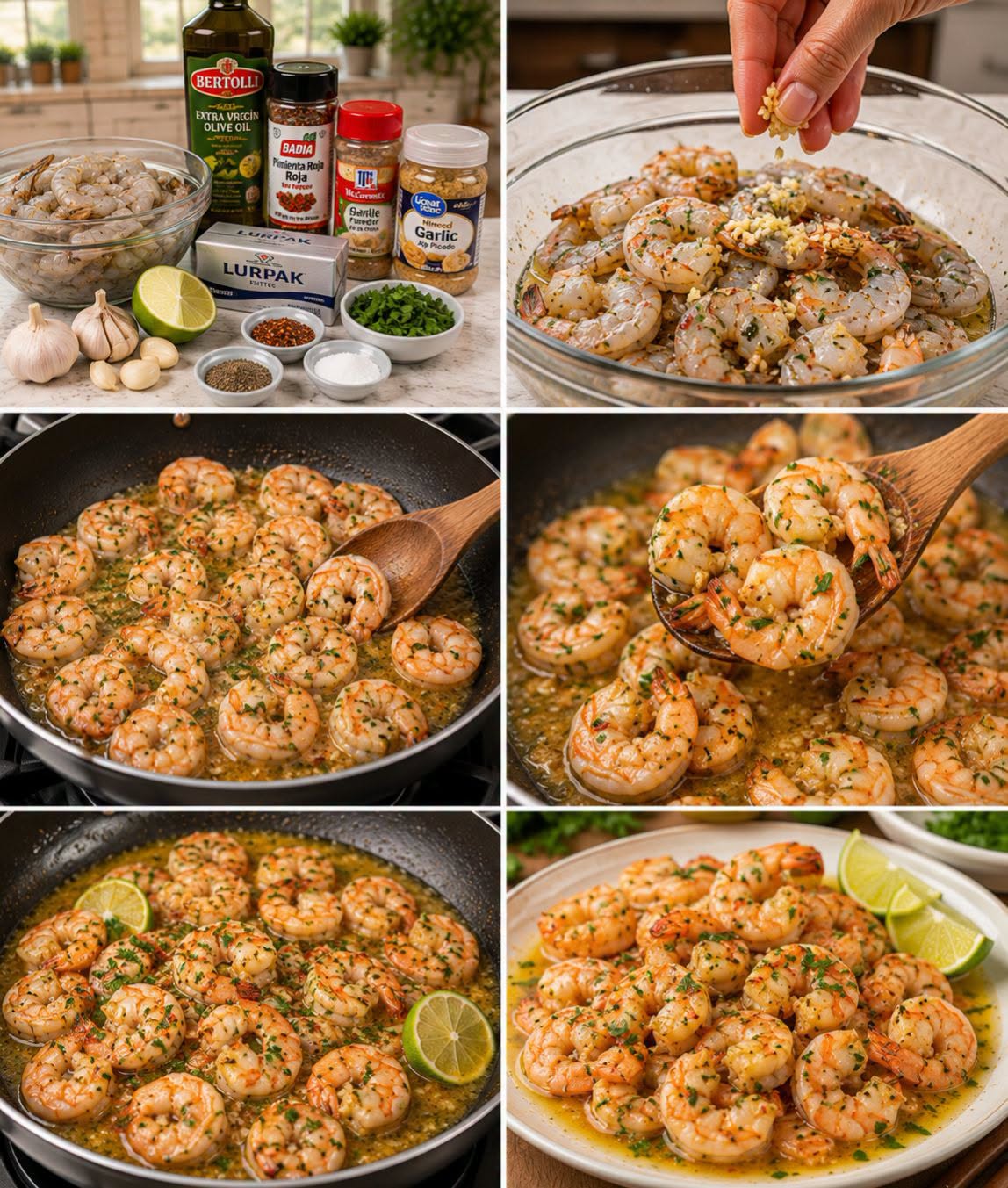 🦐🧄🧈  CAMARONES AL MOJO DE AJO