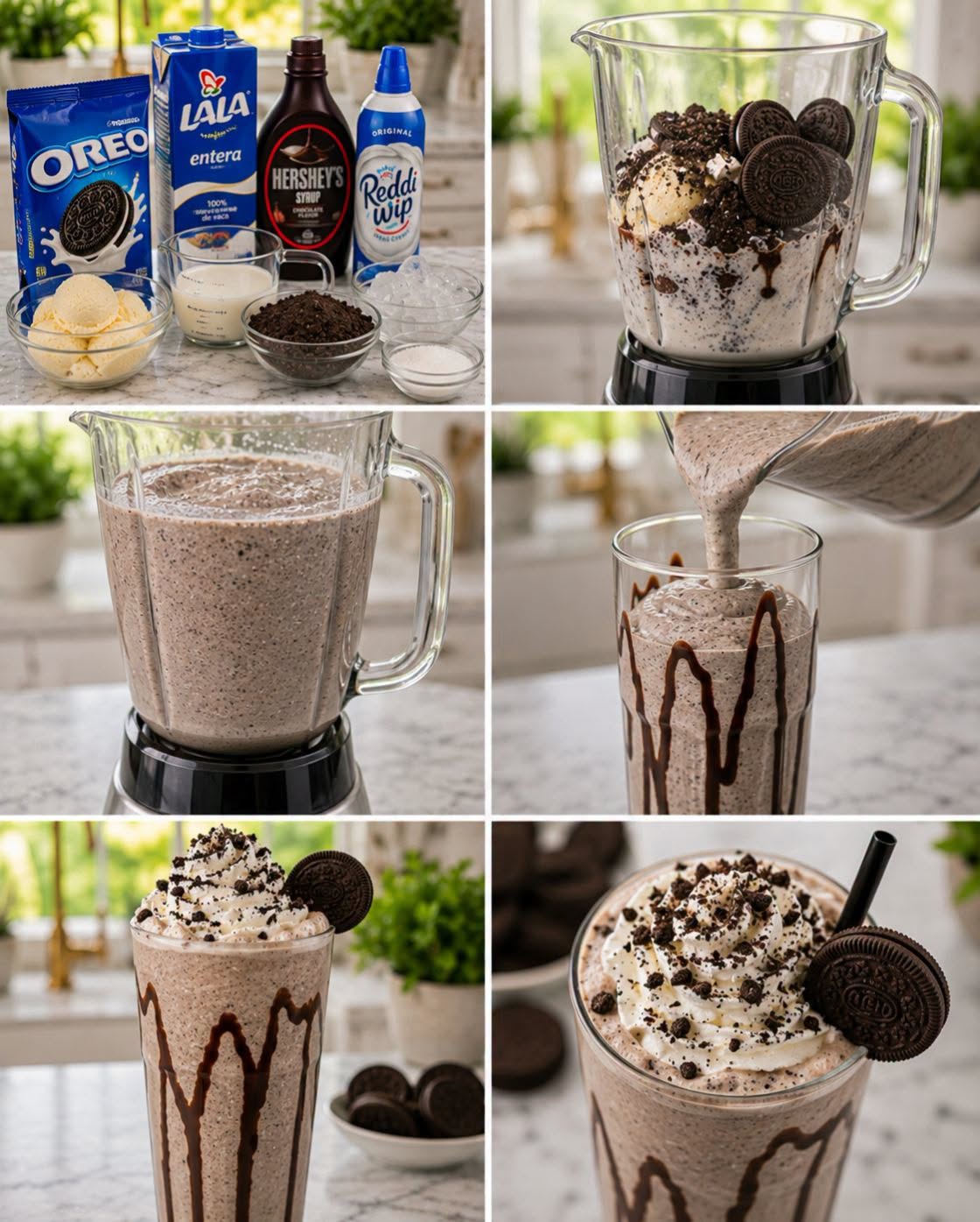 🍪🥤❄️✨ FRAPPÉ DE OREO CASERO 