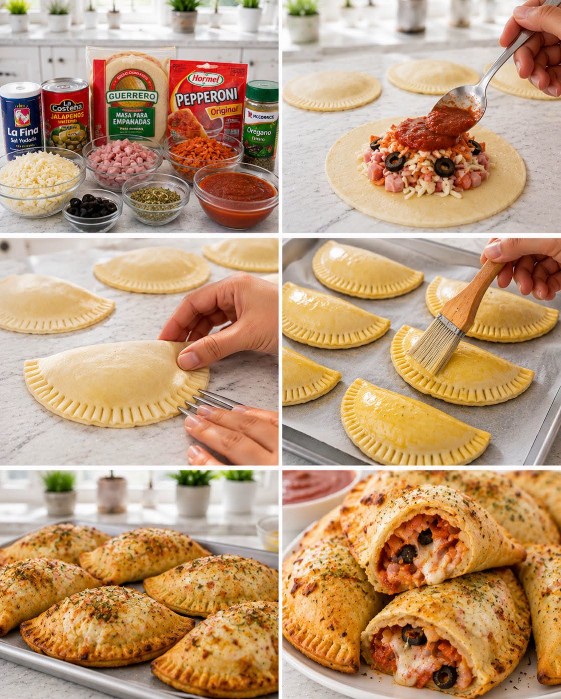 🍕🥟🧀  EMPANADAS DE PIZZA
