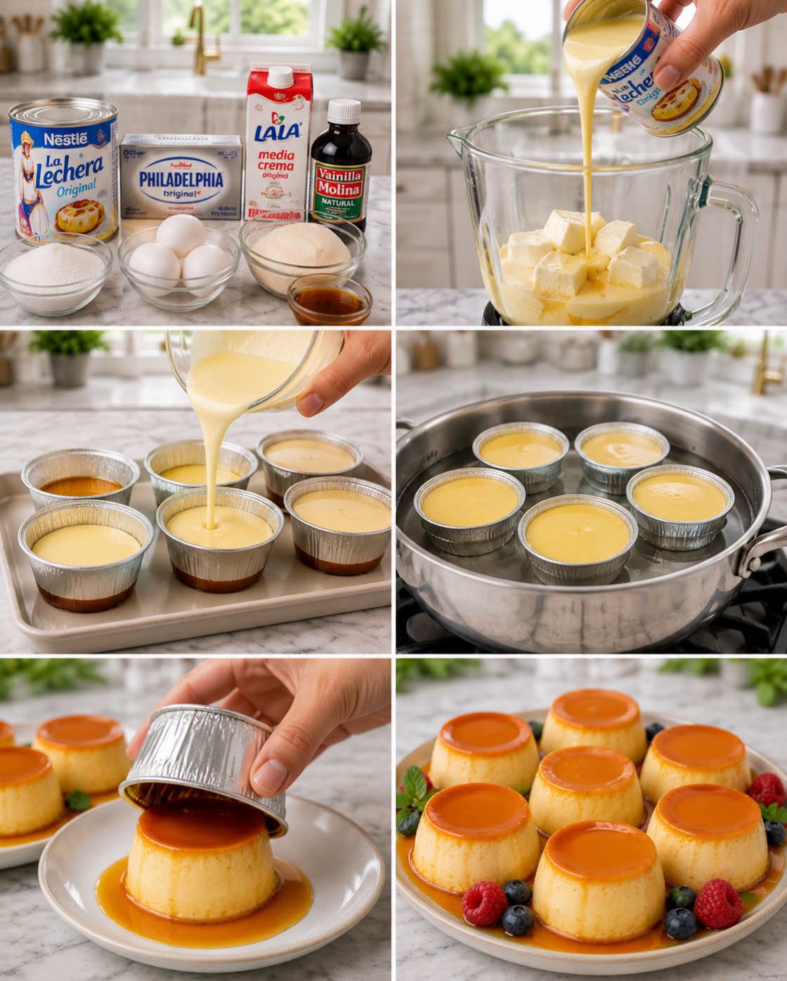🍮🧀✨ MINI FLAN DE QUESO CREMA