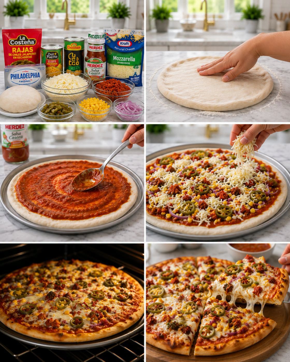 🍕🌶️🧀✨ PIZZA MEXICANA