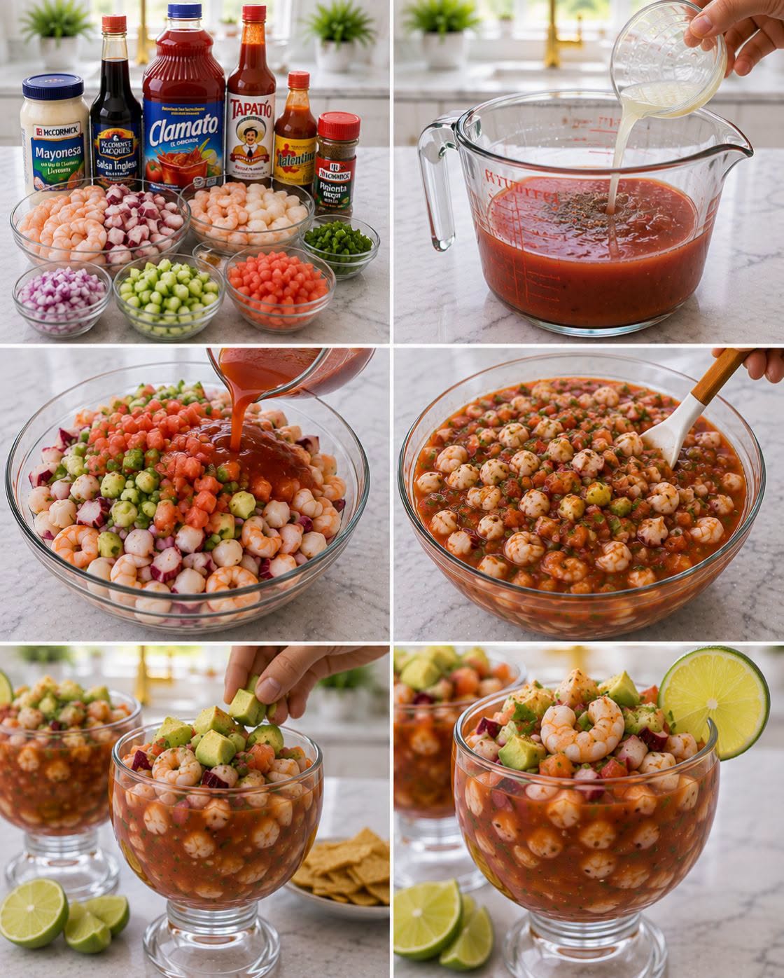 🦐🐙🍅  CÓCTEL CAMPECHANO ESTILO SINALOA