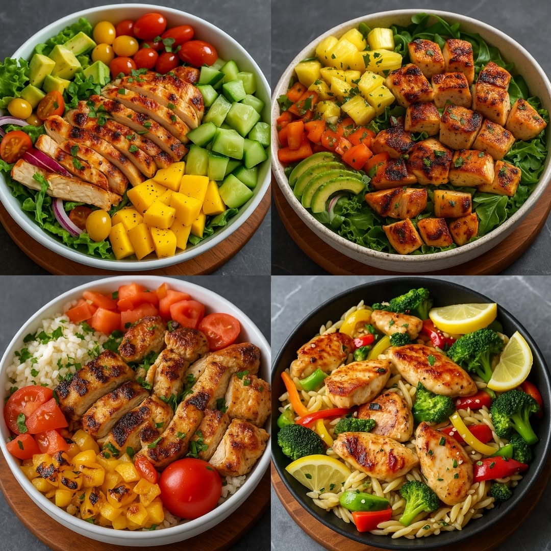 TE ENSEÑO 4 EXQUISITAS RECETAS DE ALMUERZOS SALUDABLES