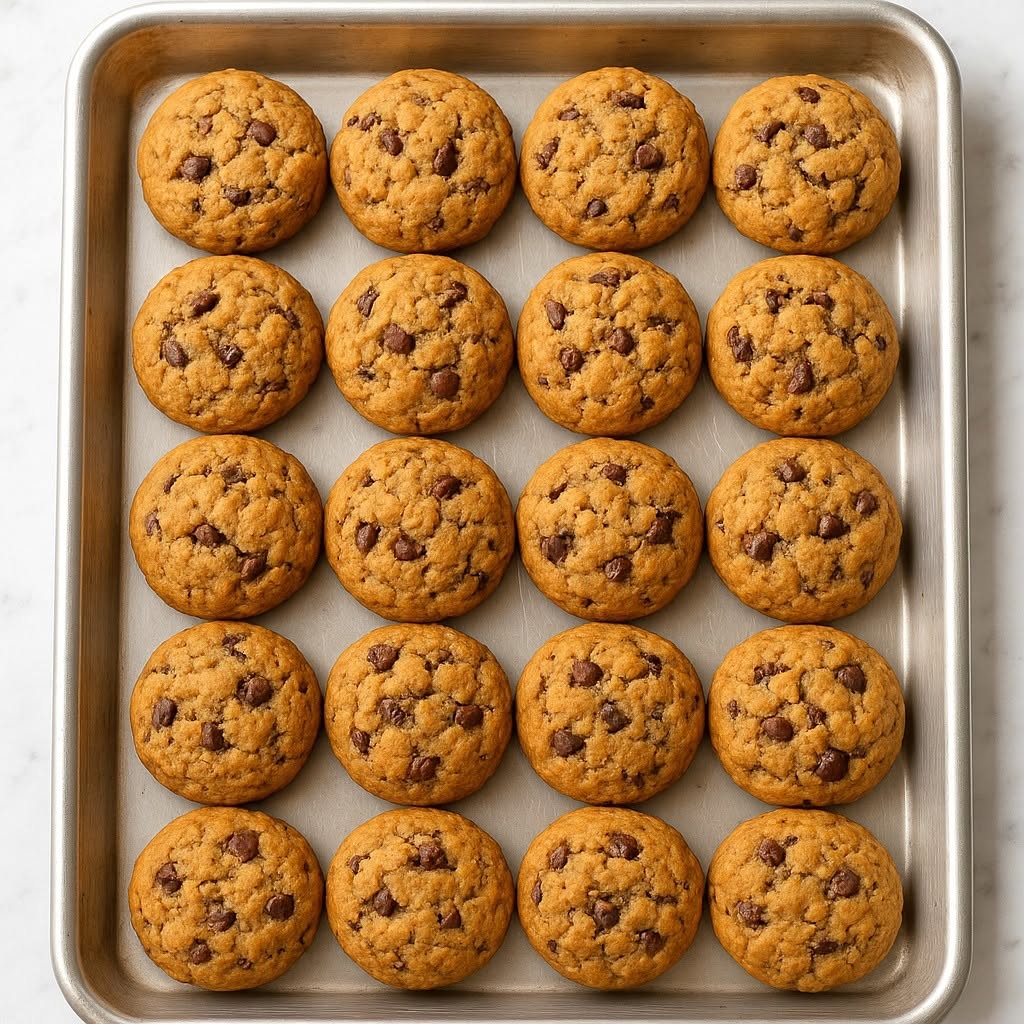 Galletas de Avena con chispas de chocolate (sin harina)