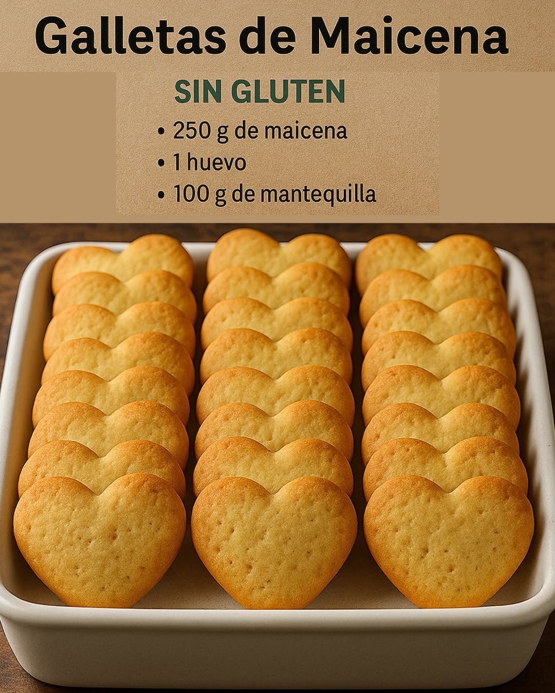 Galletas de Maicena  (SIN GLUTEN)