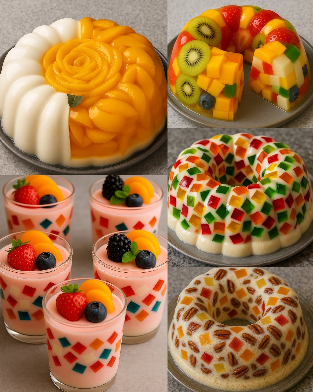 Te comparto 5 Postres de Gelatina Irresistibles para Toda Ocasión
