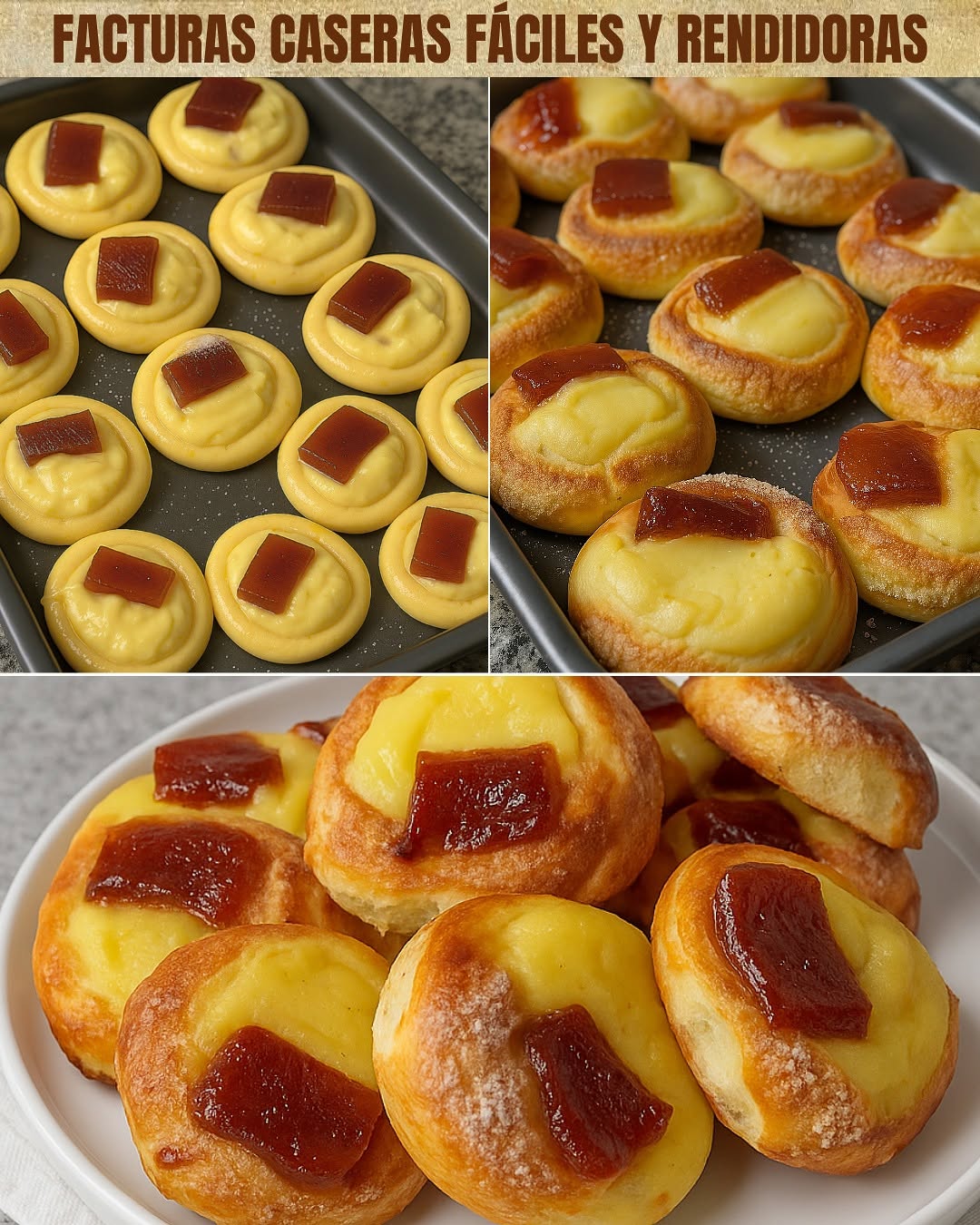 Facturas Caseras fáciles y Rendidoras