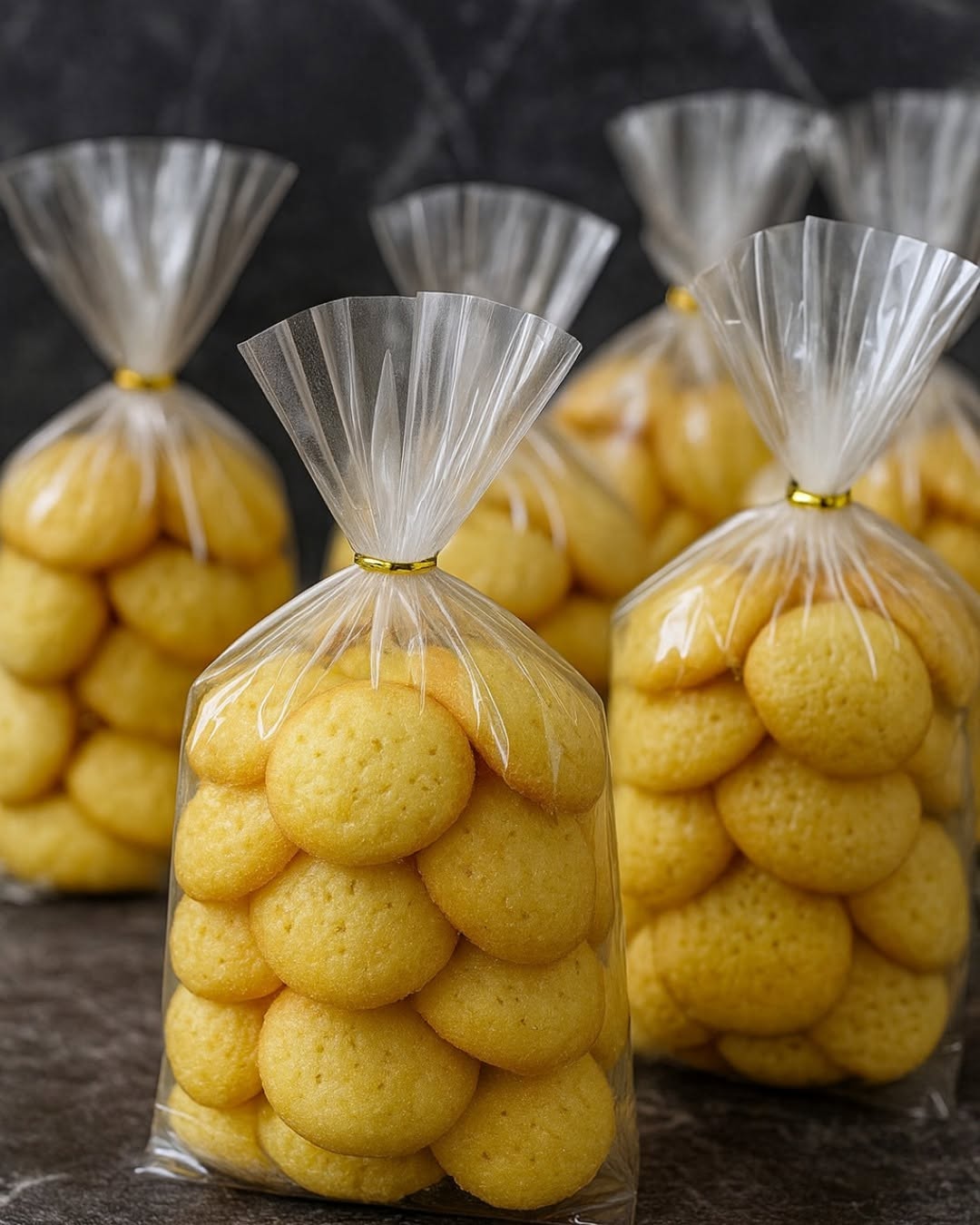 Estas galletitas con harina de maíz y limón son perfectas ❤
