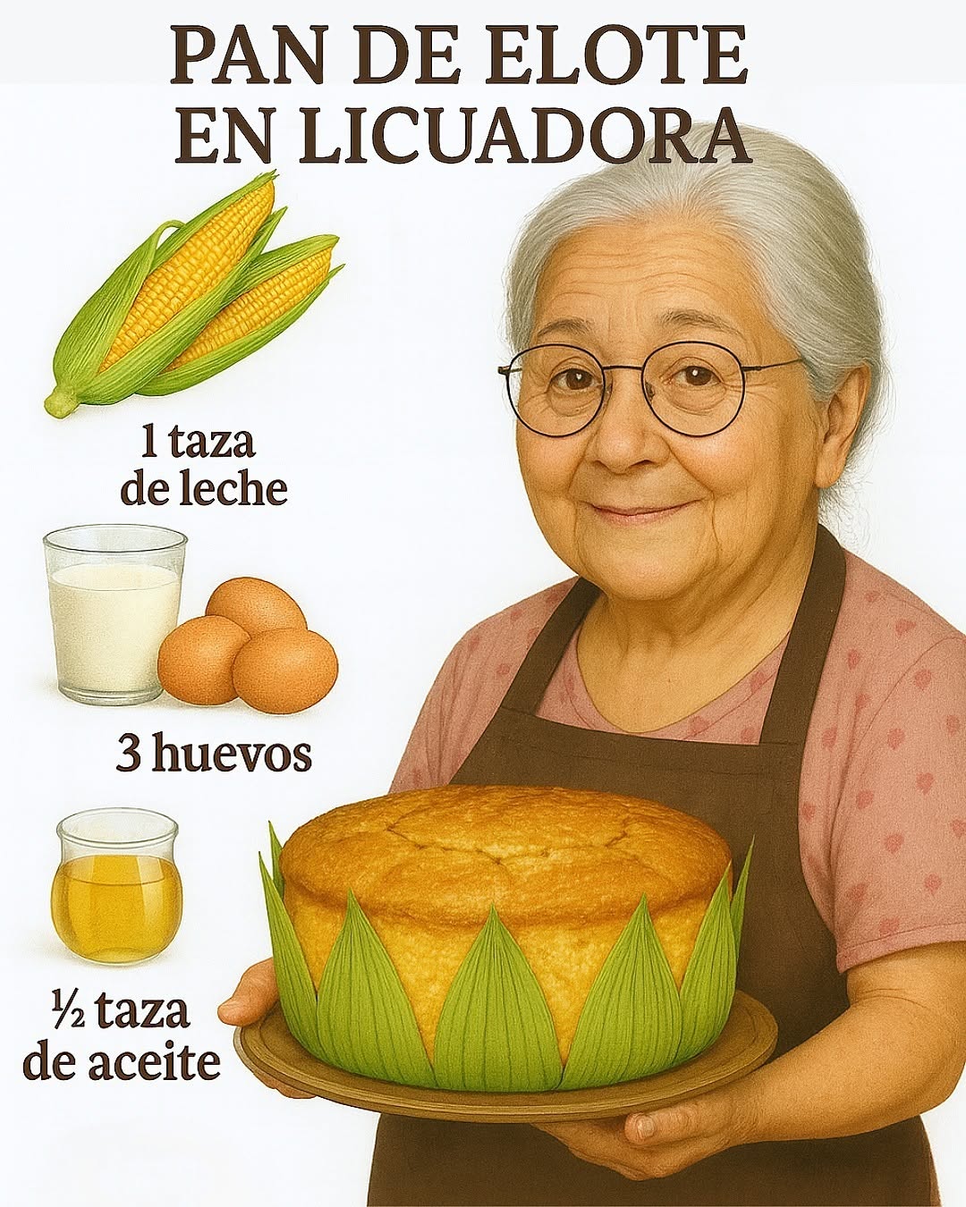 El verdadero pastel de Elote (hecho en licuadora) Sin secretos ❤