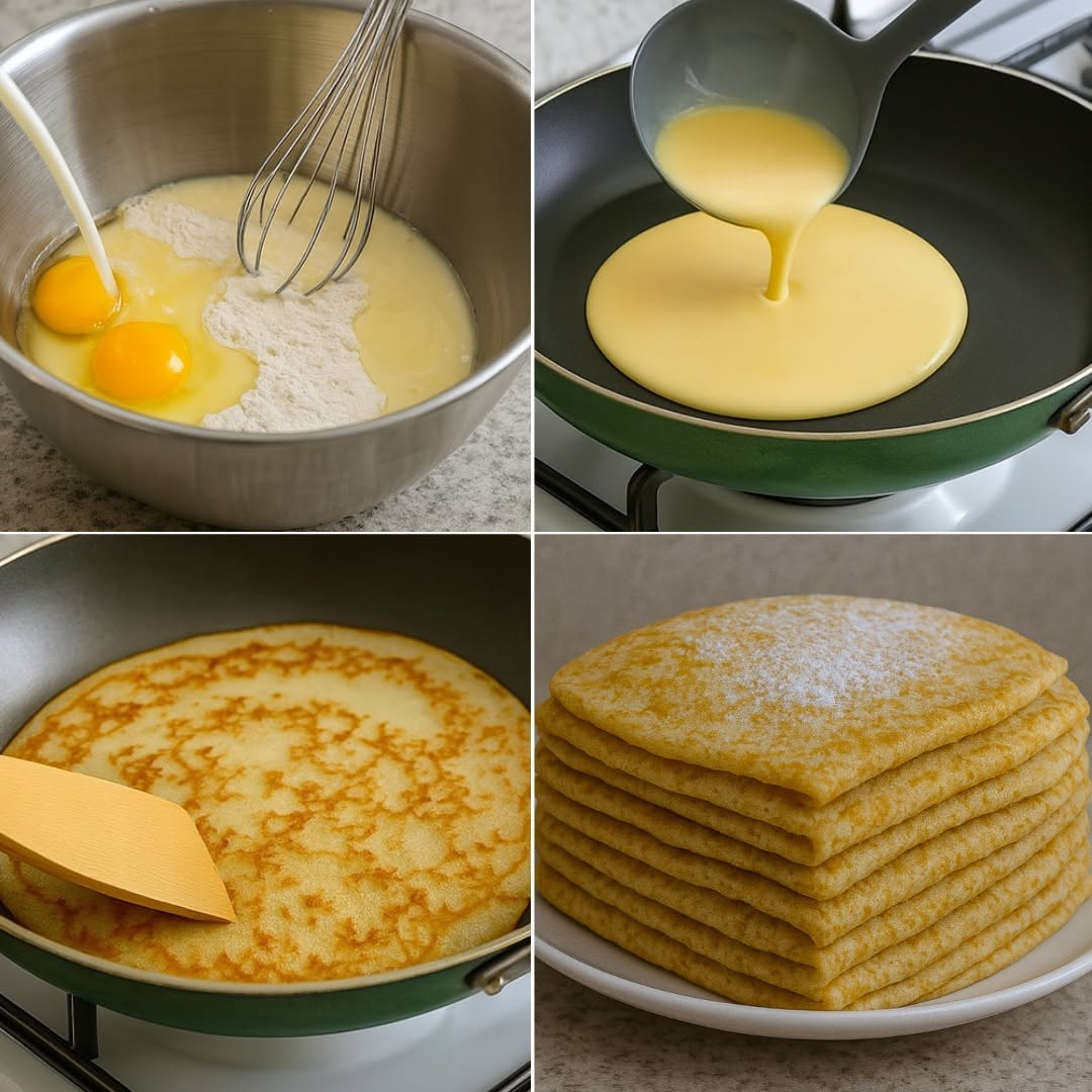 Crepas Saludables de avena 🥞 