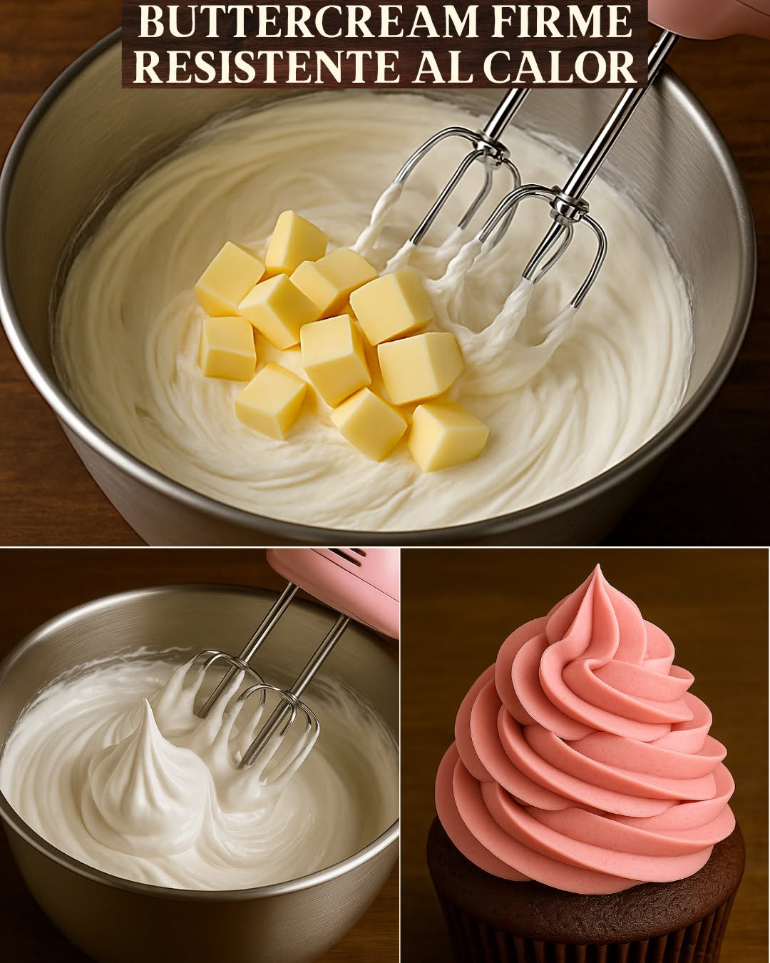 BUTTERCREAM FIRME Resistente al Calor