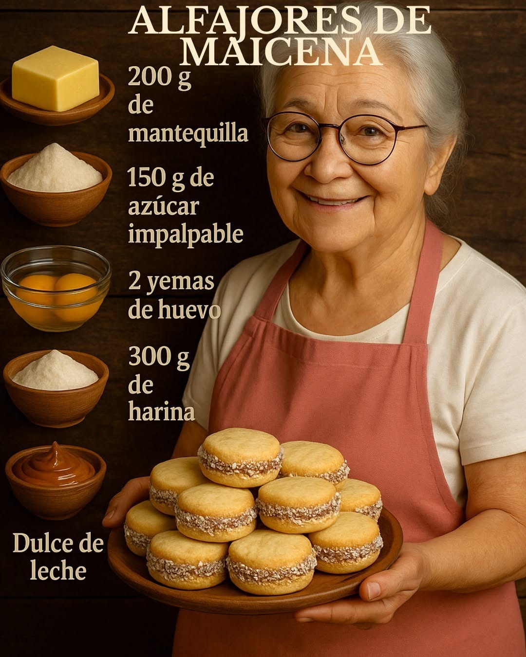 👩‍🍳 Con esta receta, tus Alfajores siempre quedarán perfectos 👌
