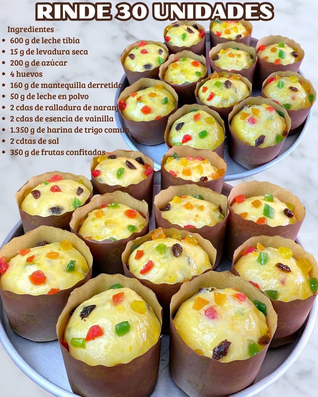 MASA RENDIDORA PARA HACER PAN DULCE NAVIDEÑO 