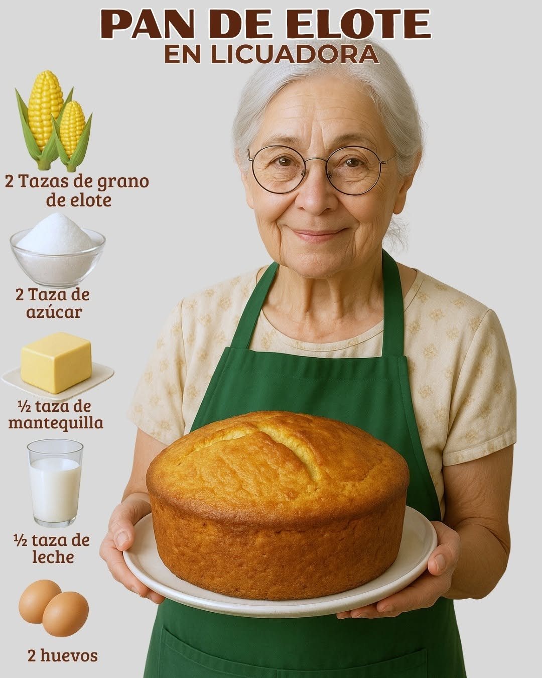 PAN DE ELOTE EN LICUADORA 😍🌽🌽
