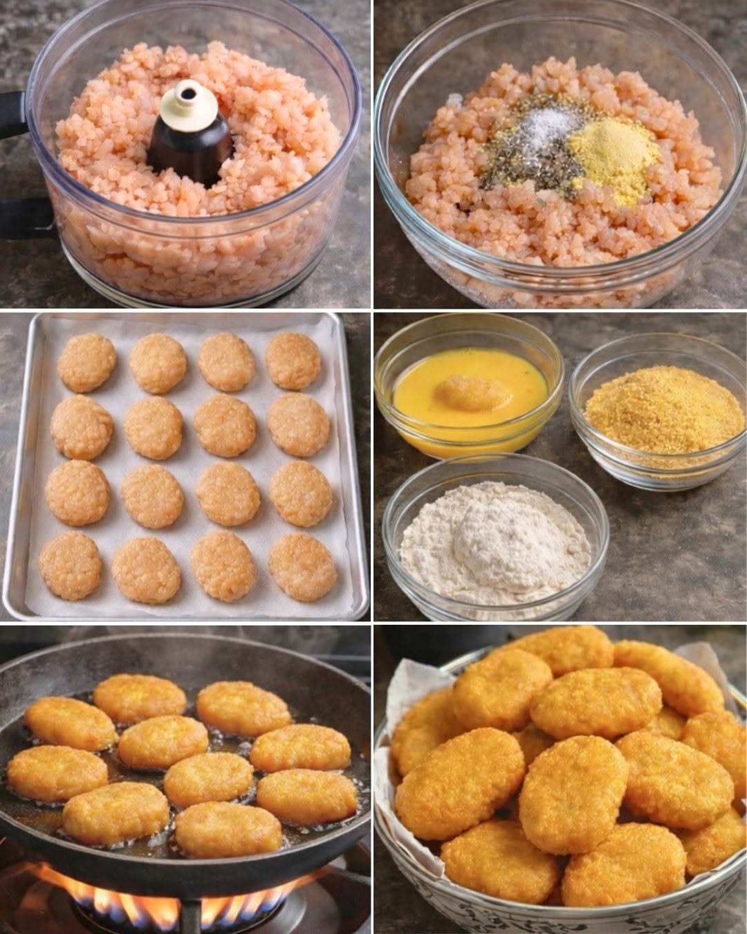 RECETA RENDIDORA NUGGETS DE POLLO