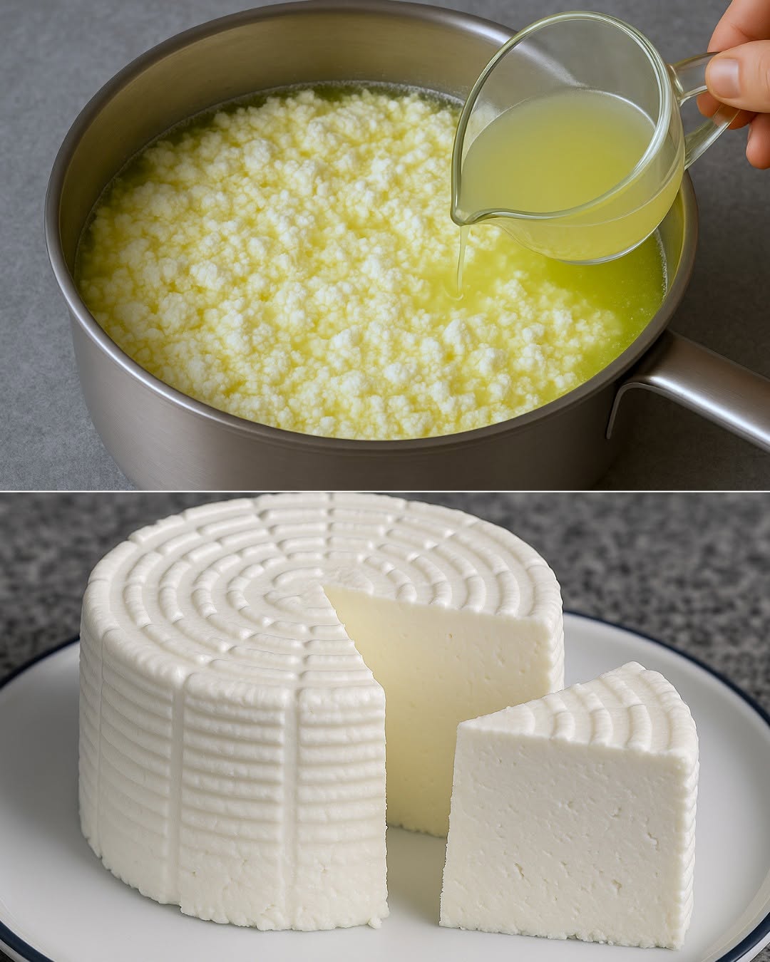 🧀 QUESO FRESCO CASERO CON 3 INGREDIENTES