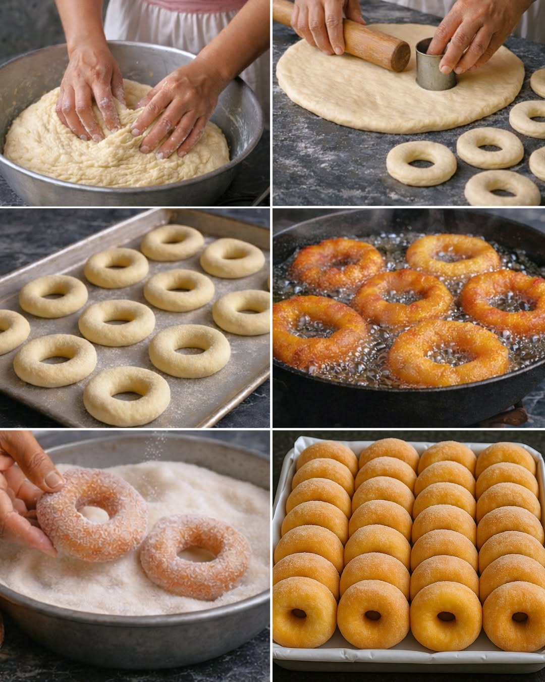 MASA CASERA Y RENDIDORA PARA DONAS ESPONJOSAS