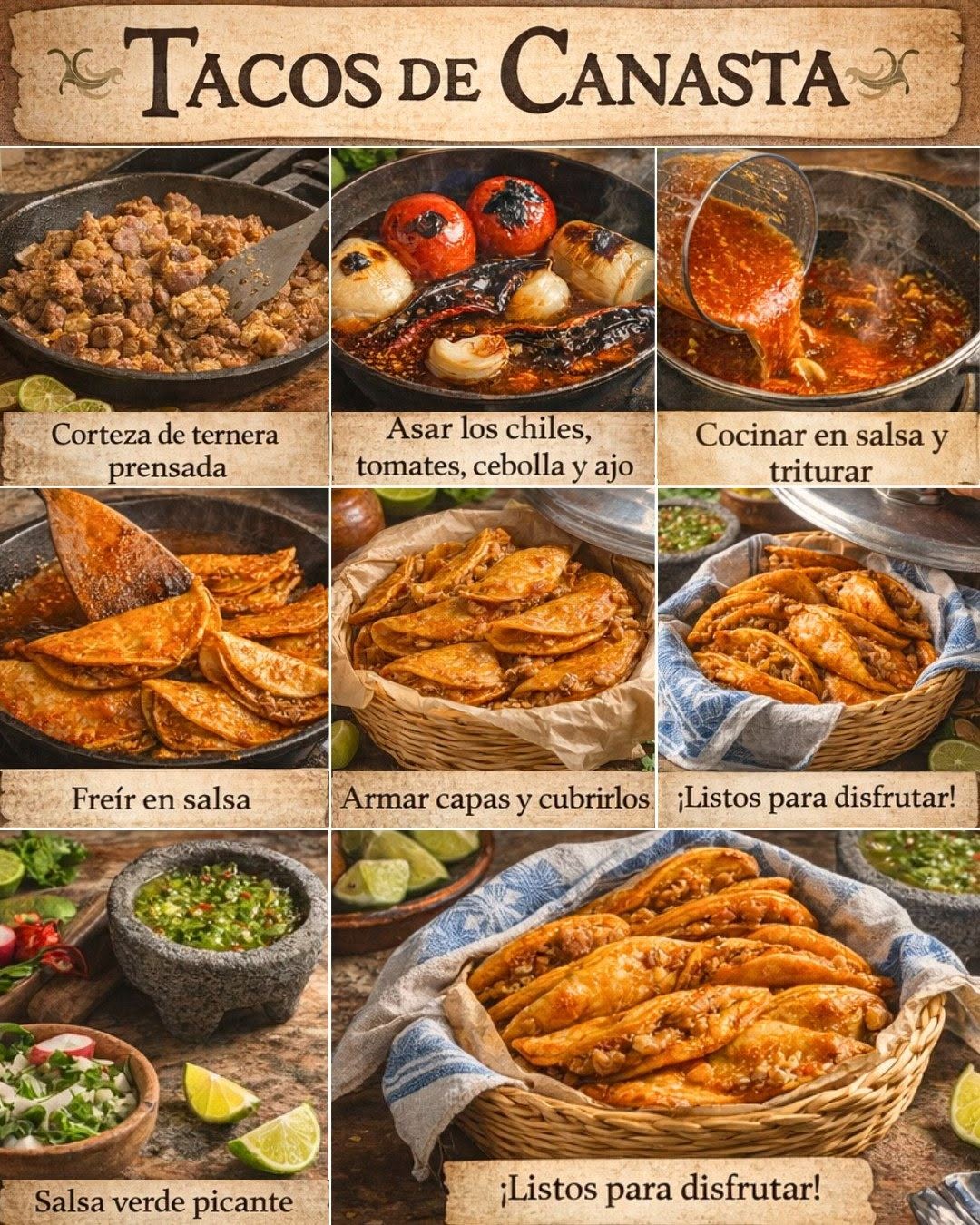TACOS DE CANASTA DE LA ABUELA 