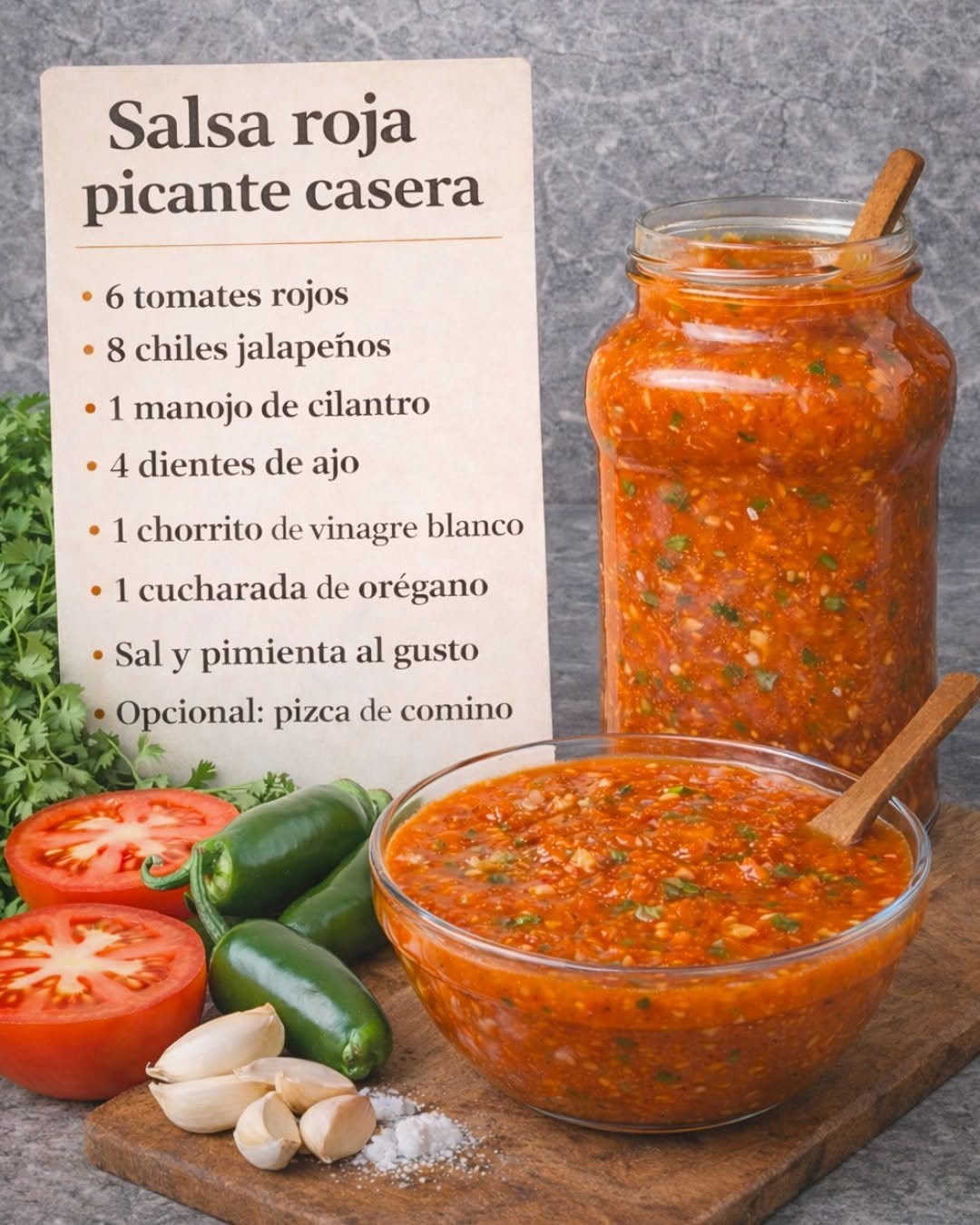 SALSA PICANTE DE MI MAMÁ ❤