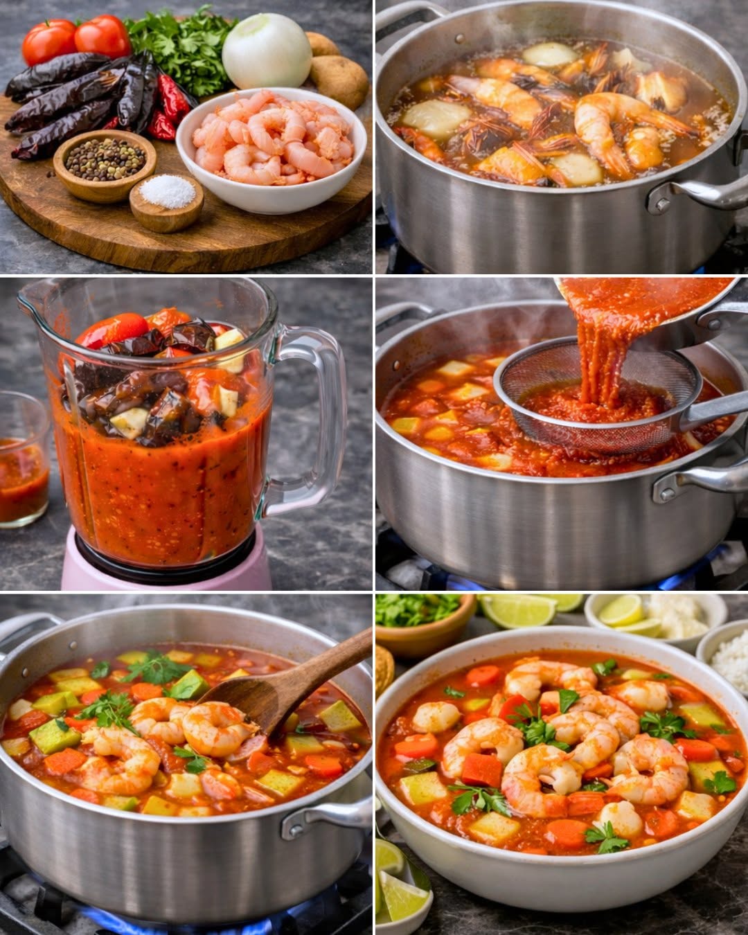 PREPARA EL MEJOR CALDO DE CAMARÓN
