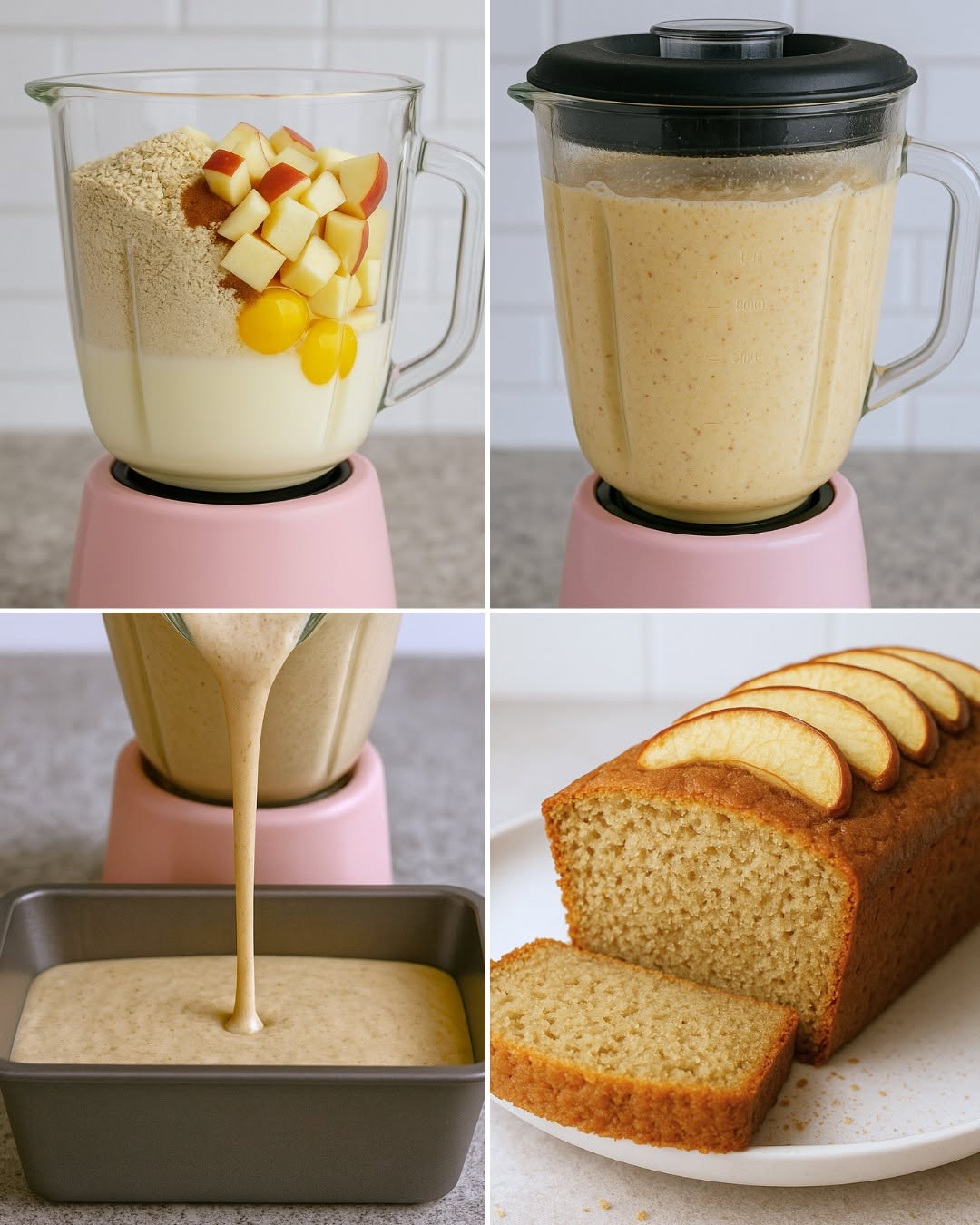 🍎Panqué Saludable de Avena con Manzana🍎