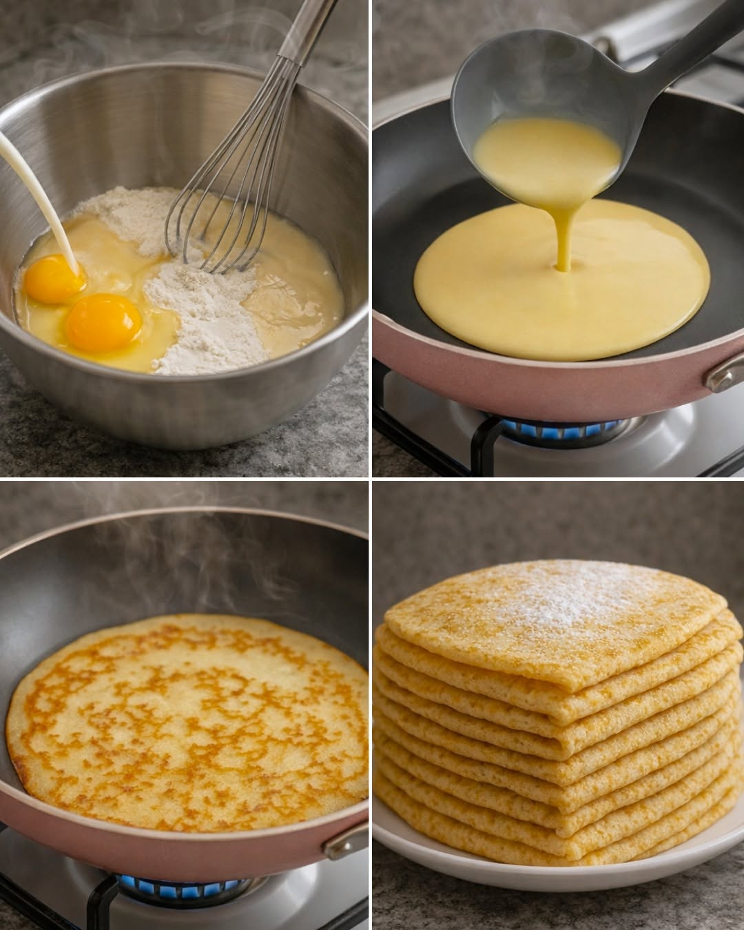 🥞 Asi hago Crepas Saludables de avena 🥞 