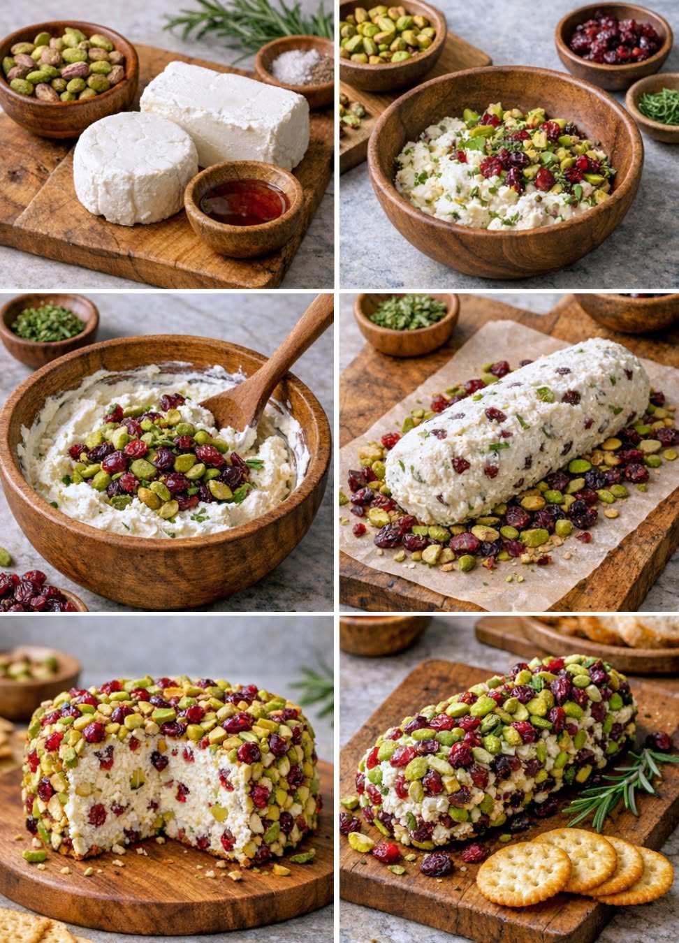 🧀🌿 Te regsalo la receta Queso botanero de Pistache y Arándanos 🧀🌿