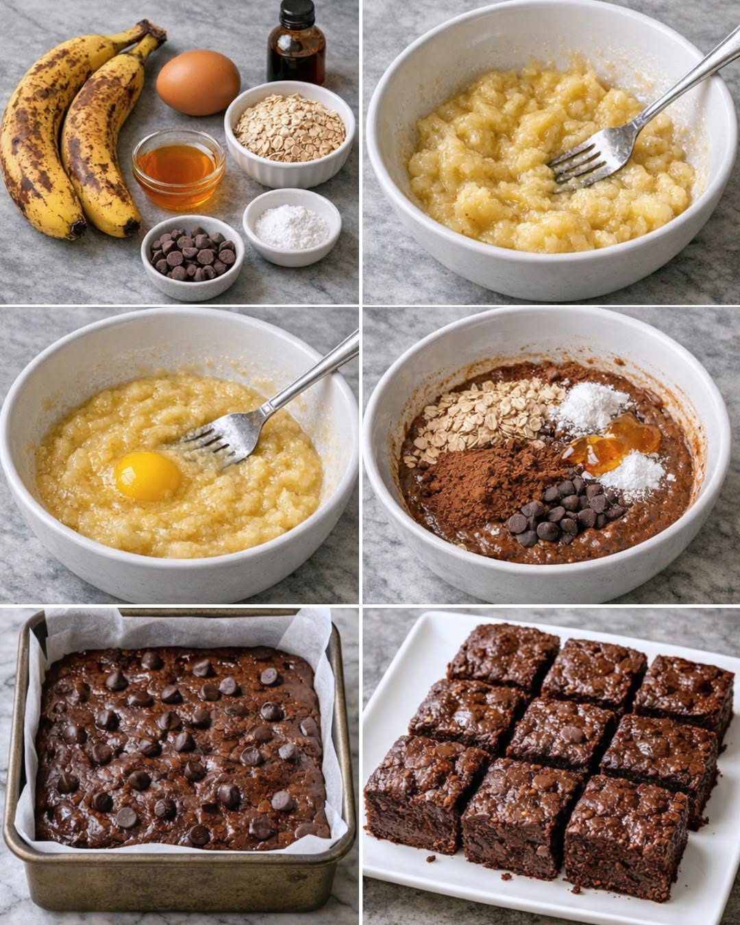 TE DOY LA RECETA SECRETA DEL BROWNIE SALUDABLE 🍌🍫