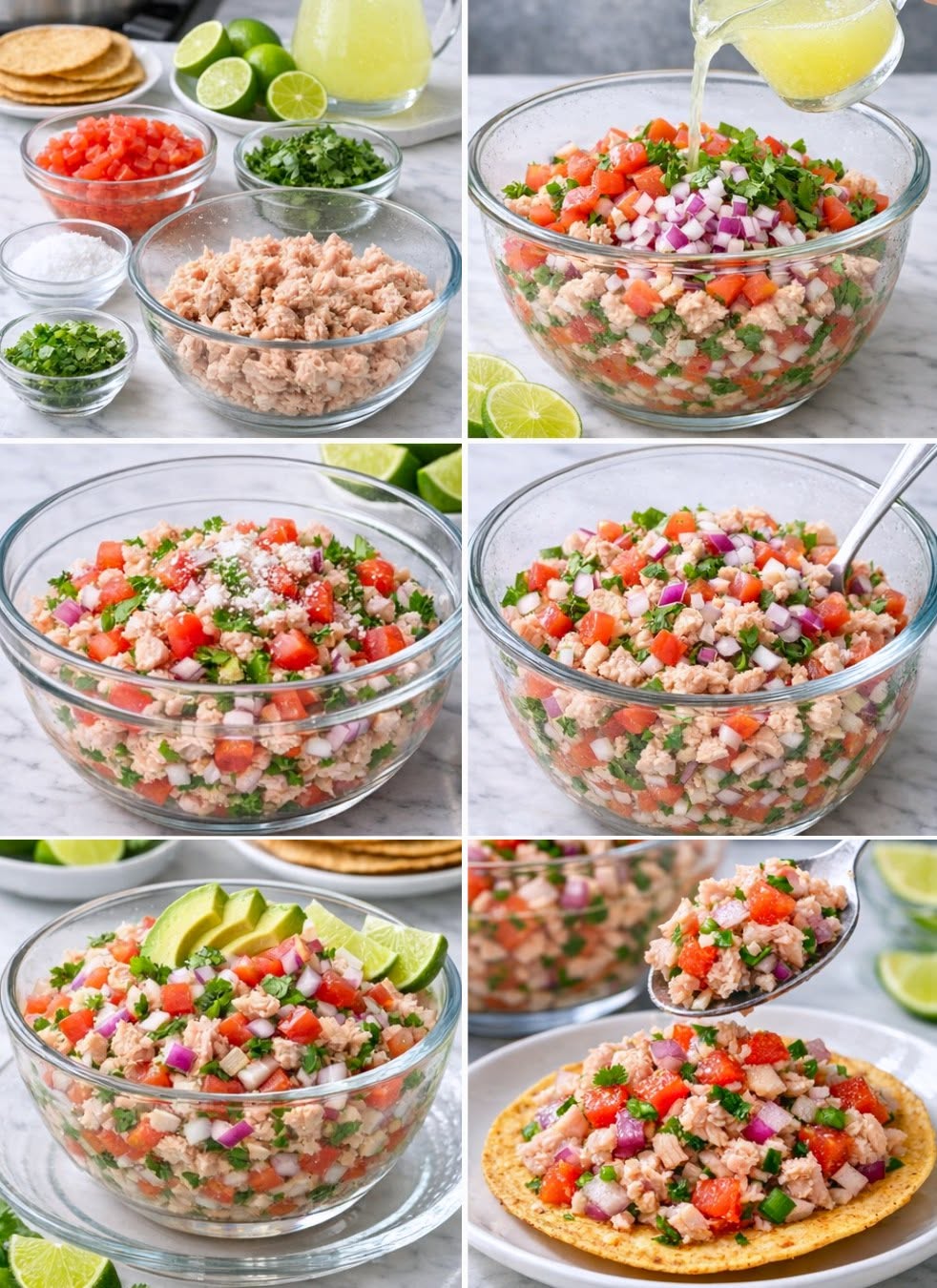 Esta Ensalada de Atún con verduras  Está Buenísima 🌿🥗