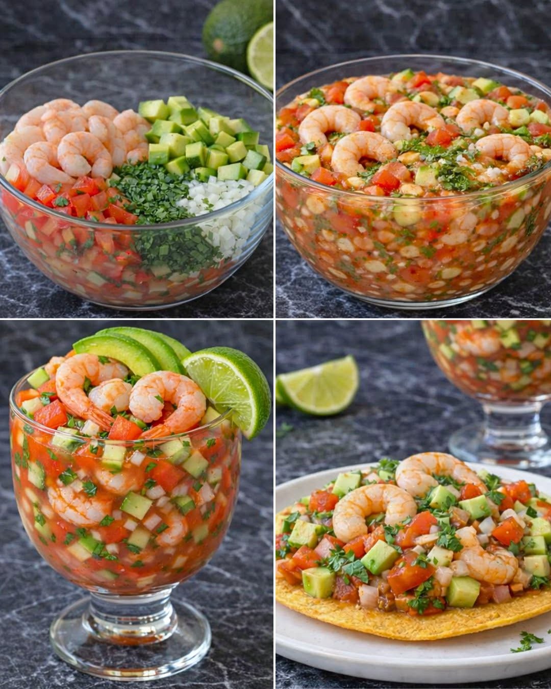 🍤🥑 Cóctel casero de Camarón 🥑🍅🍤