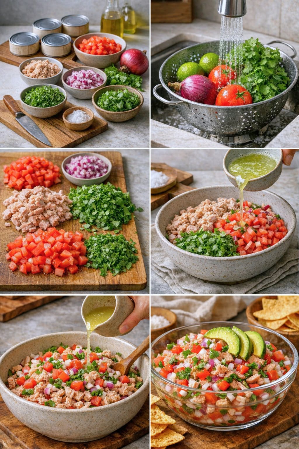 ASÍ HAGO MI ENSALADA DE ATÚN CON VERDURAS 