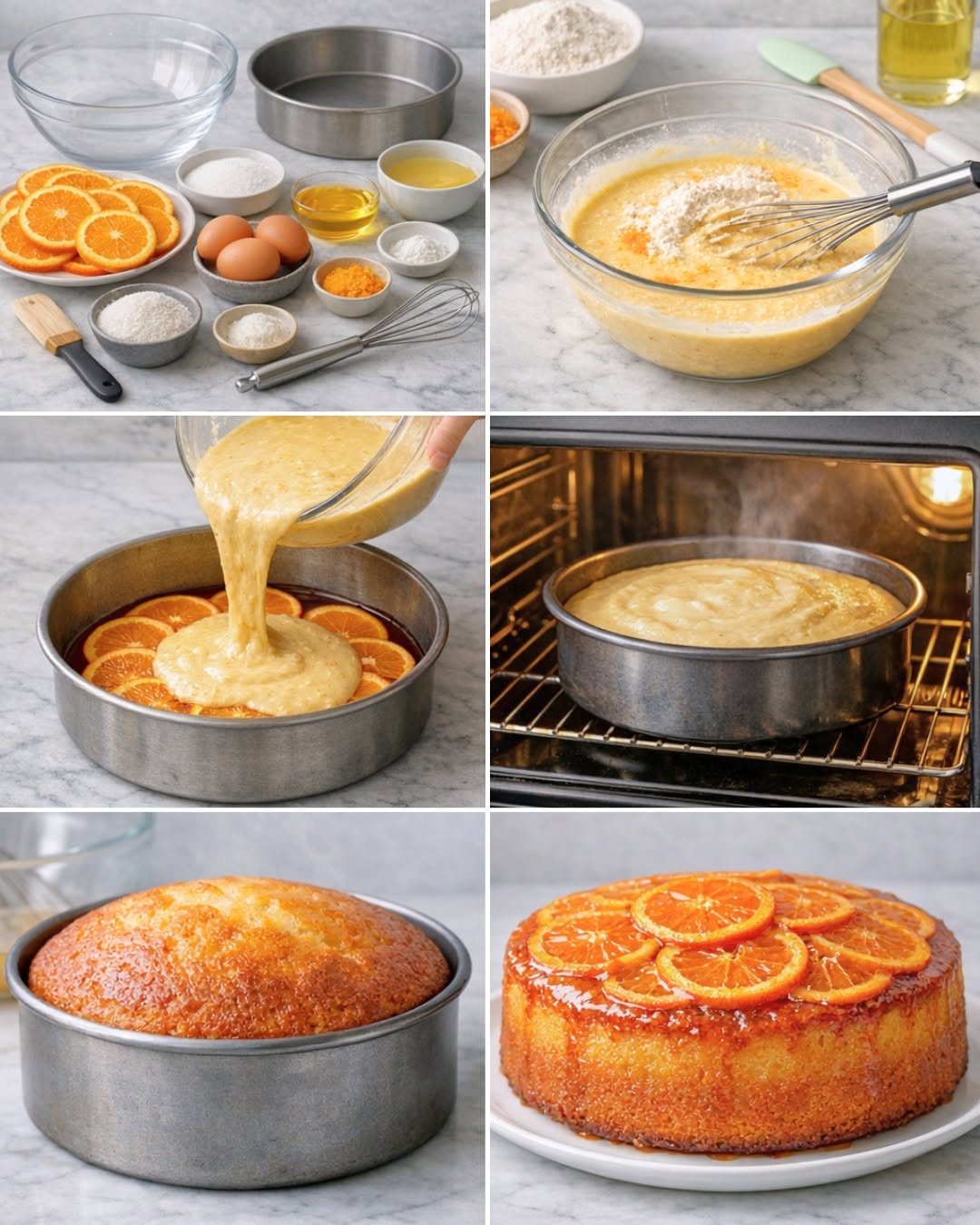 Así hagoTorta húmeda de naranja  fácil, deliciosa y perfecta 🍊
