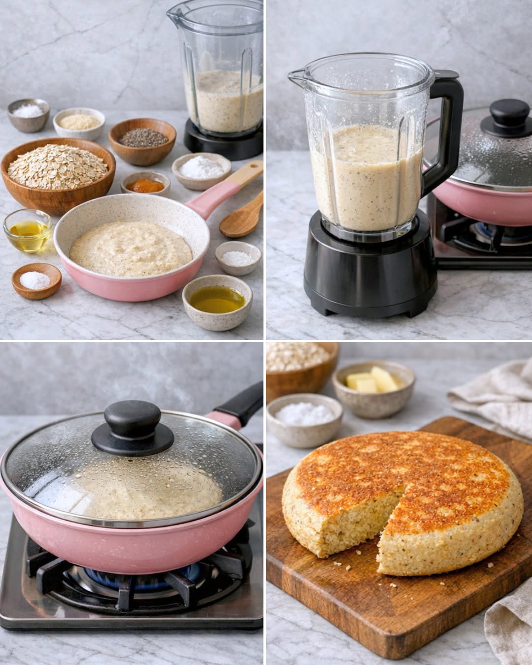 COMO HACER PAN DE AVENA Y CHÍA EN SARTÉN