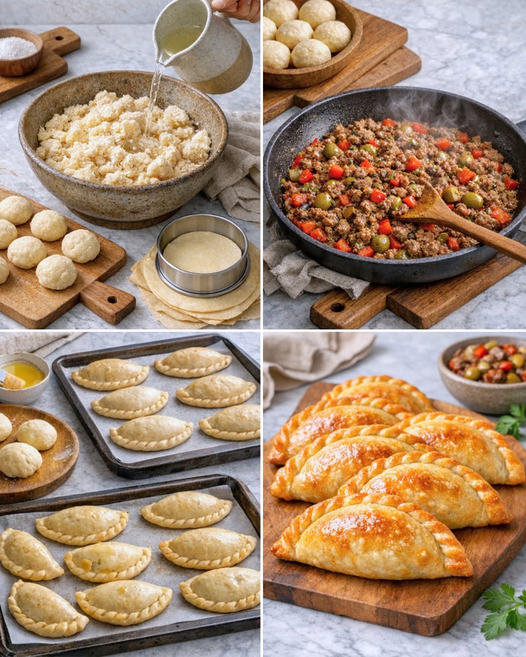 La verdadera receta de las empanadas de carne