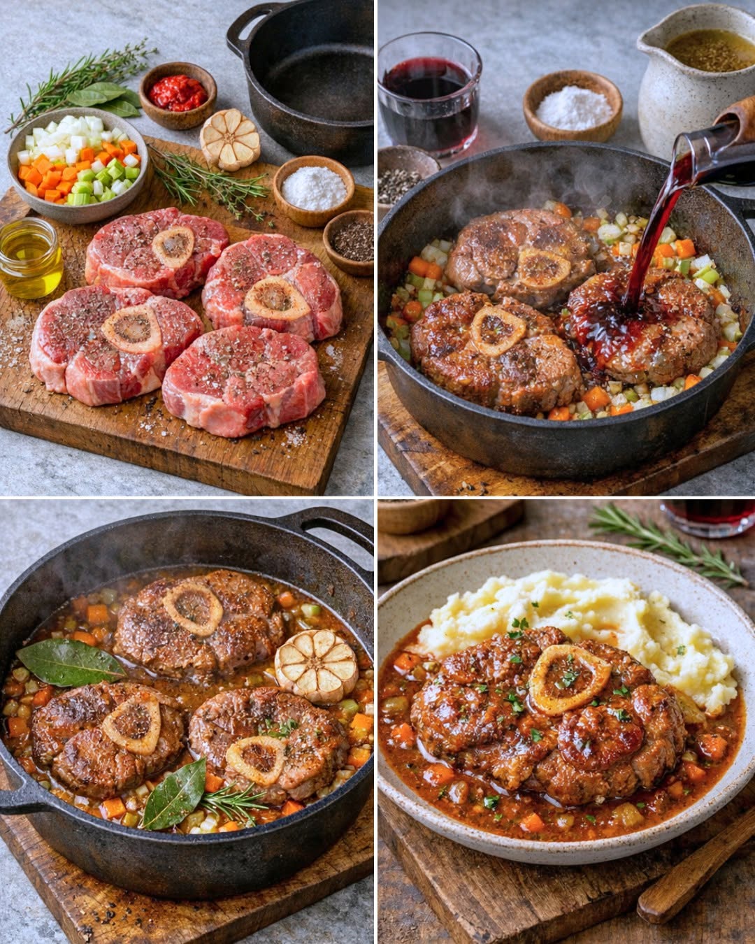 Ossobuco a la olla que se deshace en la boca