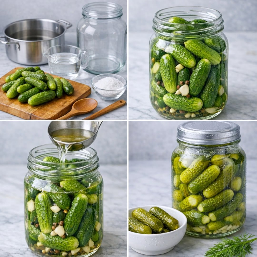 AUTÉNTICOS PEPINILLOS EN VINAGRE 