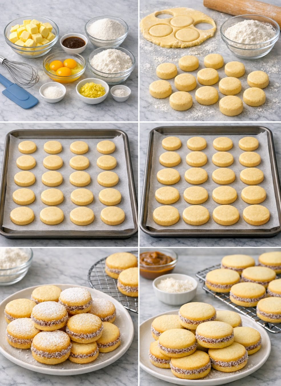 ASÍ HAGO ALFAJORES DE MAICENA CASERAS 