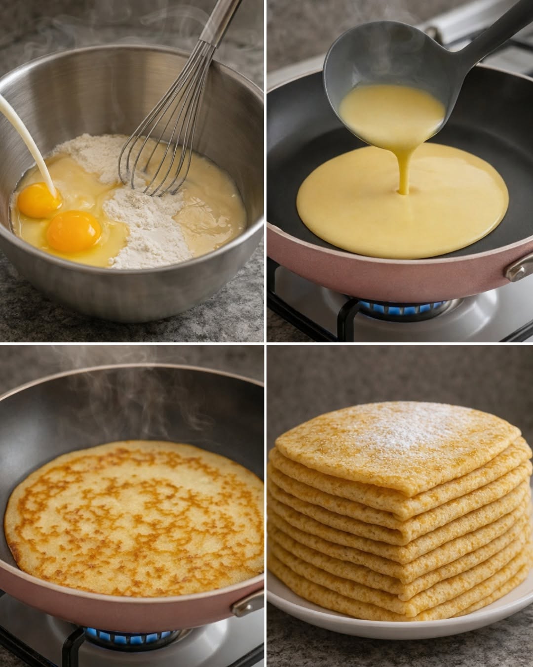 🥞 Crepas Saludables de avena 🥞