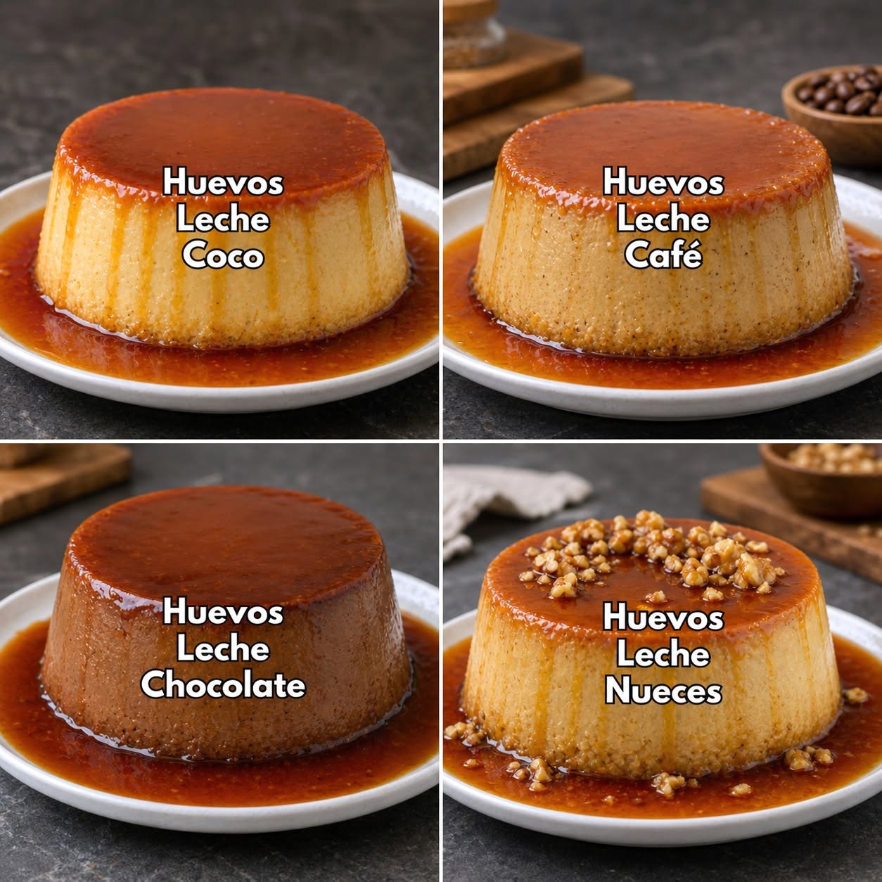 IDEAS DE FLAN FÁCILES, ECONÓMICAS Y DELICIOSAS