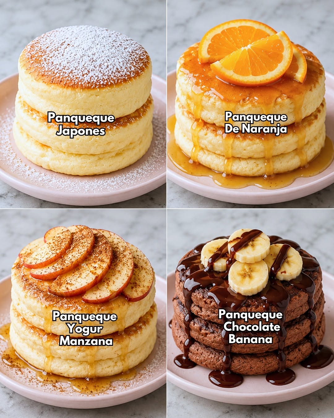 TE ENSEÑO 4 PANQUEQUES PARA EL DESAYUNO 🥞