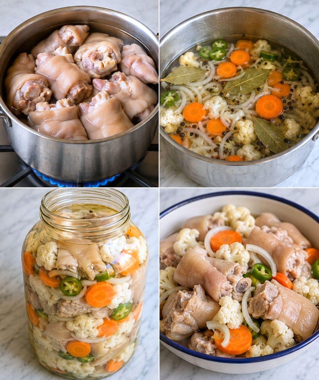 MANITAS DE PUERCO EN ESCABECHE 