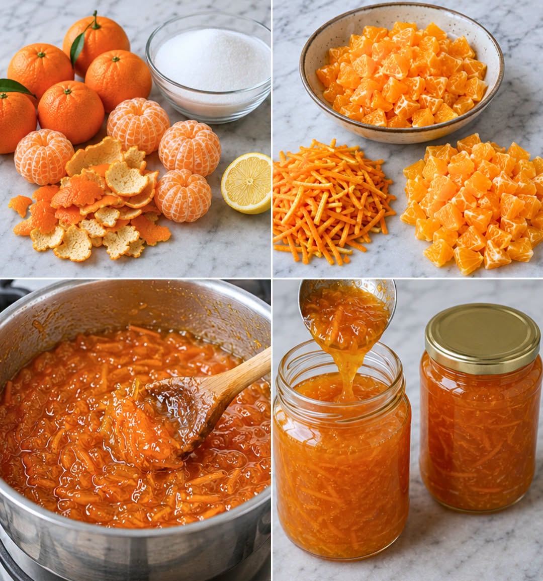 MERMELADA DE MANDARINA HECHA EN CASA 🍊