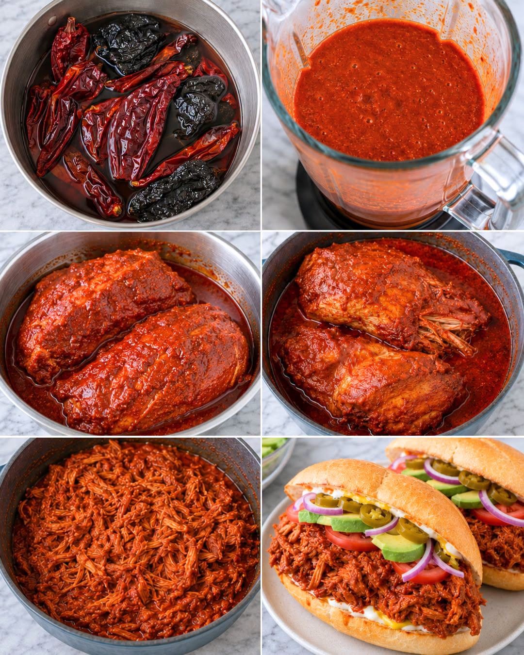 HICE TORTA DE PIERNA ADOBADA