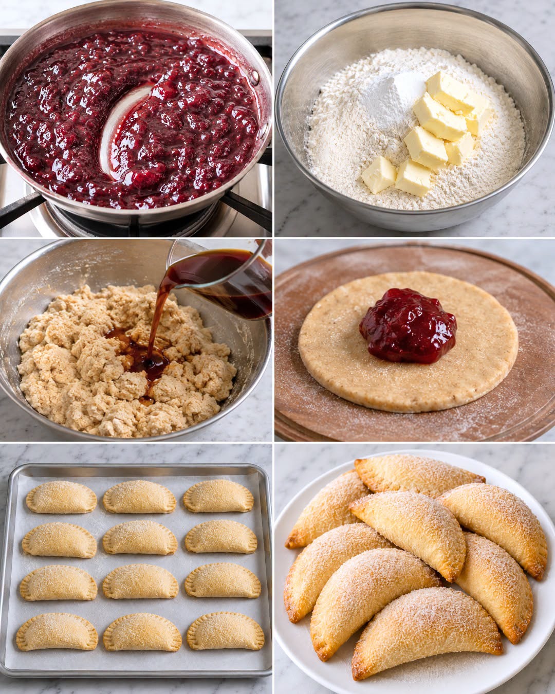 EMPANADITAS DE MERMELADA CASERAS Y RENDIDORAS 😋🥟