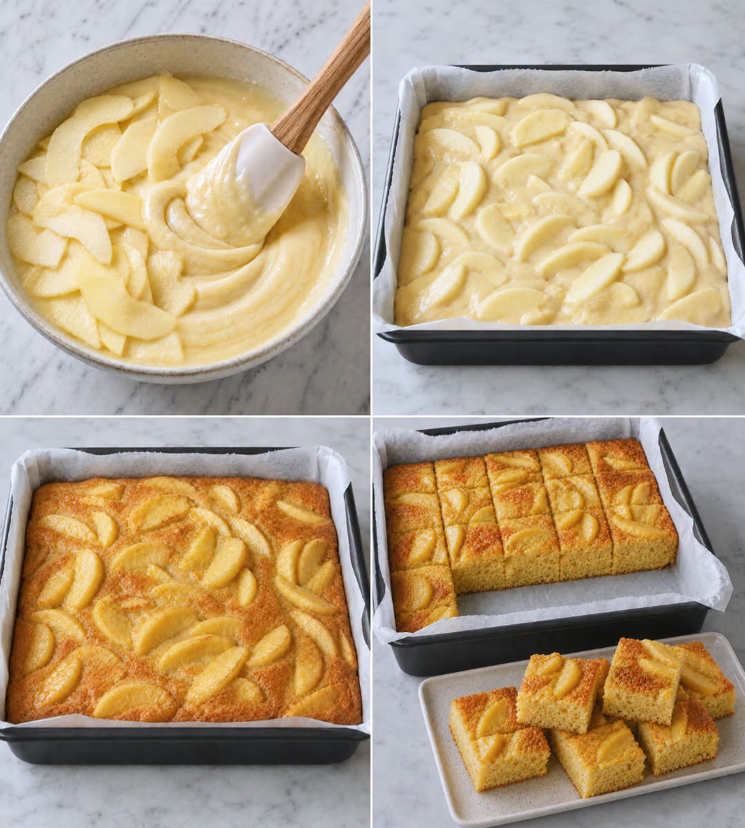 ASÍ PREPARÓ BOCADOS DE MANZANA 